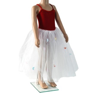 RED / WHITE DRESS FOR CHILDREN - SIZE 8
