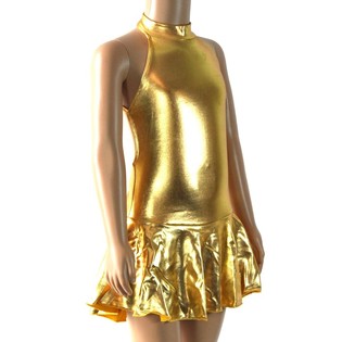 GOLDEN TUTU FOR CHILDREN - SIZE 10