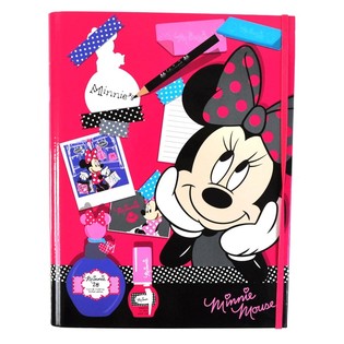 DISNEY MINNIE MOUSE MAKEUP writing IN BOOK FORM (3p).