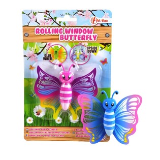 ROLLING FRAME BUTTERFLY ON CARD (12st).