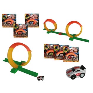 LOOPING RACE CAR ON MAP 22.5 CM. (48pcs.)