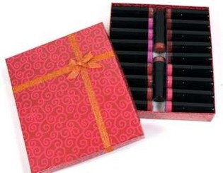 Lipstick 5 Color Mix with Red Packaging (20 pcs)