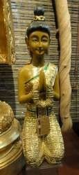 Decorative Woman Statue (1 pc) - Elegant Female Figurine