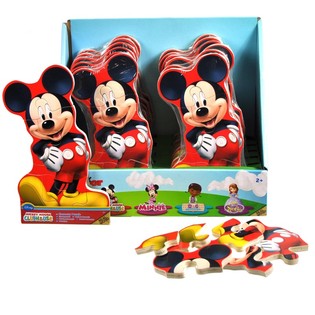 DISNEY MICKEY MOUSE CLUBHOUSE PUZZELPOP WOOD IN DISPLAY (12st).