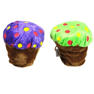 COLORED CUPCAKE PLUSH 10 CM. (24st.)