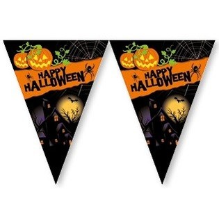 FLAG LINE HAPPY HALLOWEEN - 2.3 meter (6 pcs.)