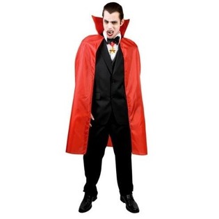 DRACULA CAPE FOR ADULTS - RED