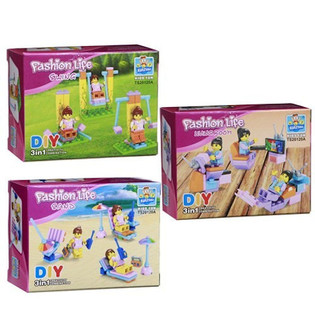 BRICKS BUILDINGS - GIRLS SERIES (24h.)