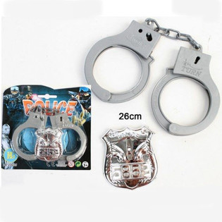POLICE HANDBOEIEN & BADGE (24st.)