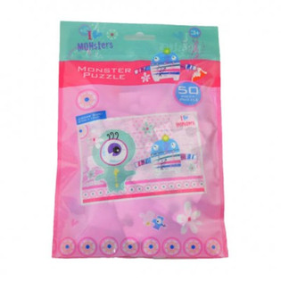 I LOVE MONSTERS GIRLS PUZZEL, 50 pieces (36pcs.)