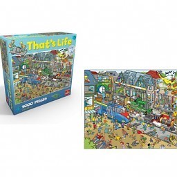That's Life Puzzle - Train Station, 1000 pieces (1st.)
