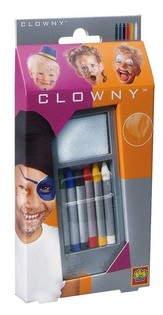 SES Clowny Face Paint Crayons (6 Colors) (1 pc.)