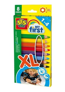 SES Creative My First - XL Colored Pencils (8 pcs.)
