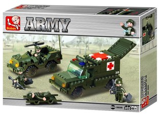 Sluban Army Ambulance M38-B6000 (1 pc.)