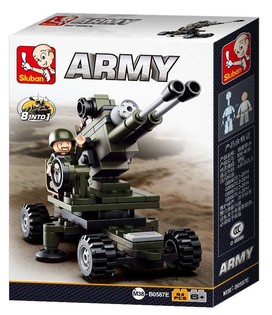 Sluban 8 into 1 Artillery M38-B0587E (1st.)