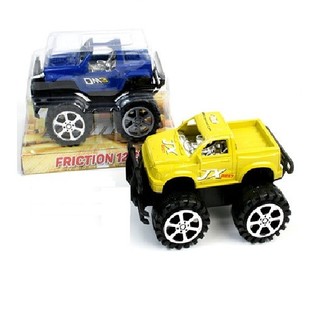 LARGE FRICTION JEEP ON BLISTER (6pcs)
