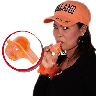 LARGE ORANGE FLUTE + LIGHT IN DISPLAY (24pcs)