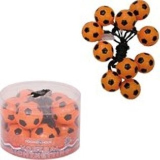 Lighting string Orange Football with 10 lights (6 pcs.)
