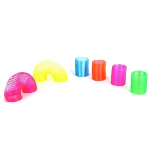 MINI NEON COLORS SPIRALS Ø3.5 CM. (48st.)