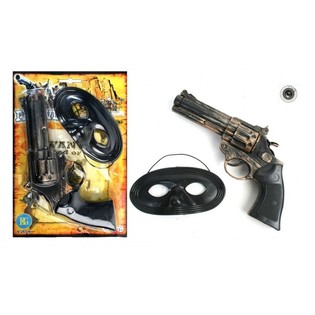 WESTERN PISTOL + MASK ON MAP (12pcs)