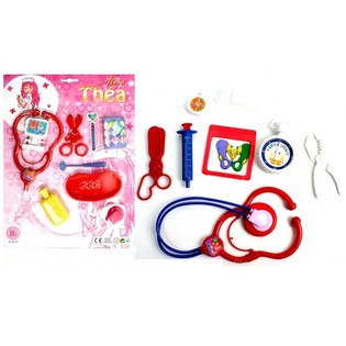 LARGE DOCTORS PLAY SET ON CARD (12pcs)