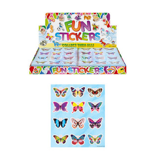 FUN STICKERS &ndash; MODEL: BUTTERFLIES (120 pcs)