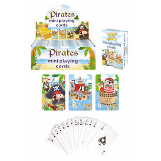 MINI PLAYING CARDS - MODEL: PIRATES IN DISPLAY (24st.)