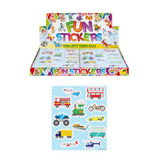 FUN STICKERS – MODEL: VEHICLES (120 pcs)