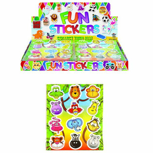 FUN STICKERS &ndash; MODEL: JUNGLE ANIMALS (120 pcs)