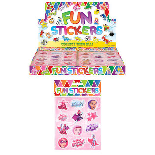 FUN STICKERS - MODEL: SUPER GIRLS (120 pcs.)