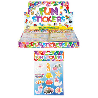 Fun Mermaid Stickers | 120 Pcs Counter Display
