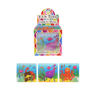 SEA LIFE PUZZLE, 13 x 12 cm, IN DISPLAY BOX (108 pcs)