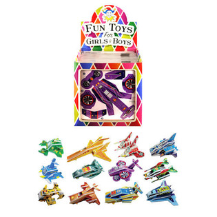 3D SPACE VEHICLES PUZZLES IN DISPLAY (60 pcs.)