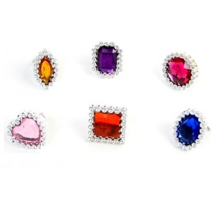 MIX KIDS BLING BLING RINGS (48st.)