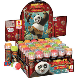 KUNG FU PANDA BUBBLES, 60ML IN DISPLAY (36 pcs.)