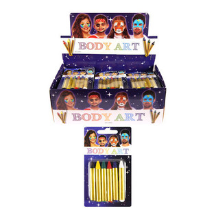 KINDER SMINK SET, 6 COLORS IN DISPLAY (24pcs)
