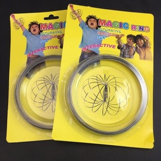 Magic Rings / Flow Rings - Kinetic 3D Magic Ring - MULTI COLOR | ON MAP (12 St.)