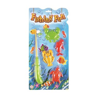 MAGNETIC FISH GAME ON MAP (12pcs)