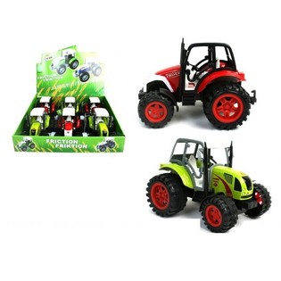 LARGE FRICTION TRACTOR IN DISPLAY (6pcs)