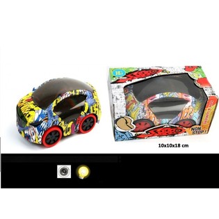 Bump & Go Graffiti Car with Light & Sound (6 pcs)
