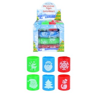 MINI CHRISTMAS SPIRALS &Oslash;3.5 CM. IN DISPLAY (60st.)