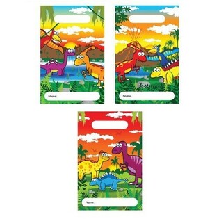 TRAKTATION BAGS - DINOSAURUS 23x15 Cm (144pcs)