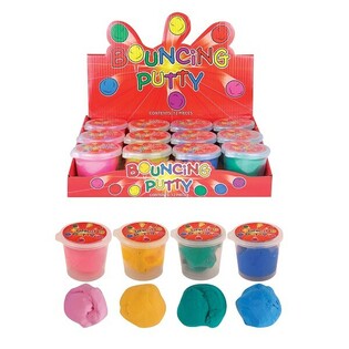 BOUNCING PUTTY IN DISPLAY (12pcs)