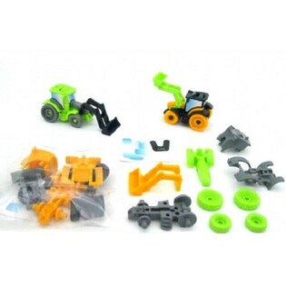 BUILD YOUR OWN 3D TRACTOR (48st.)