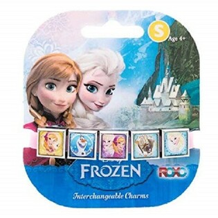 FROZEN BRACELETS WITH 5 INTERCHANGEABLE CHARMS (24 pcs.)