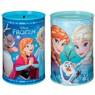 MIX FROZEN PIGGY BANK TINS, Dim. 15 x 10 x 10 Cm (20 pcs)