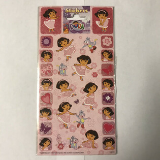 STICKERS: DORA, Dim. 20 x 10 cm. (10pcs)