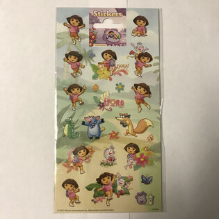 STICKERS: DORA, Dim. 20 x 10 cm. (10pcs)