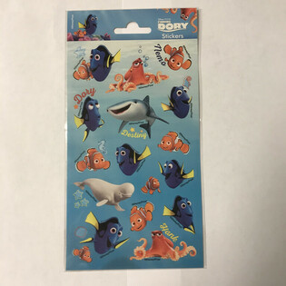 STICKERS: DISNEY FINDING DORY, Dim. 20 x 10 cm. (10pcs)