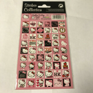 Hello Kitty Sticker Sheets - 20 x 10 cm (10 pcs)